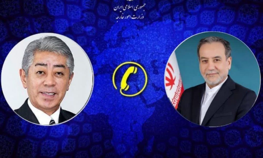 عراقچی با همتای ژاپنیاش تلفنی گفتوگو کرد